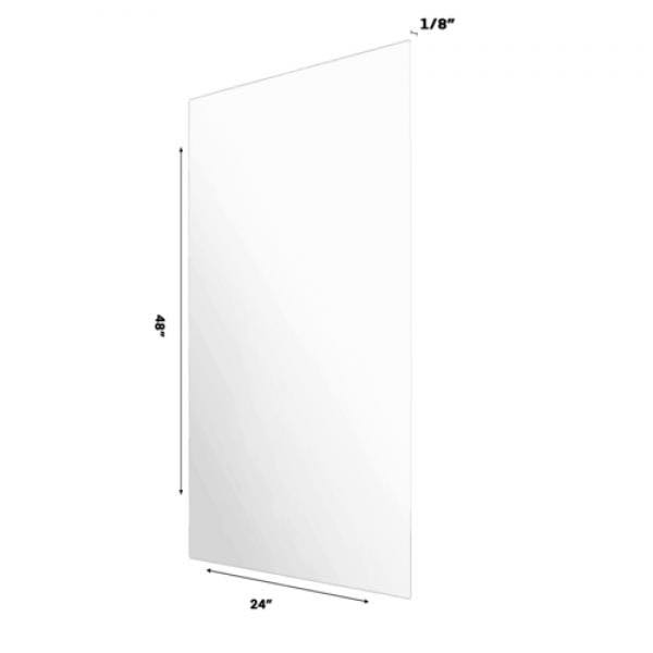 Clear Plexiglass Acrylic Sheet (3-Pack) A462