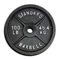 100lb Olympic Cast Iron Weight Plate O1433