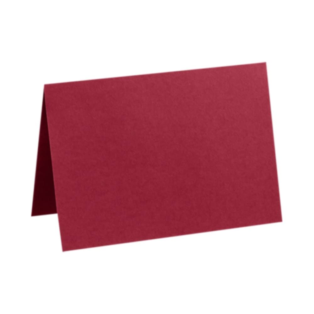 Garnet Red A2 Folded Cards Pack of 1000 S89366