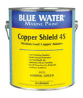 Blue Water Copper Shield 45 Antifouling Paint, Gallon Q74265
