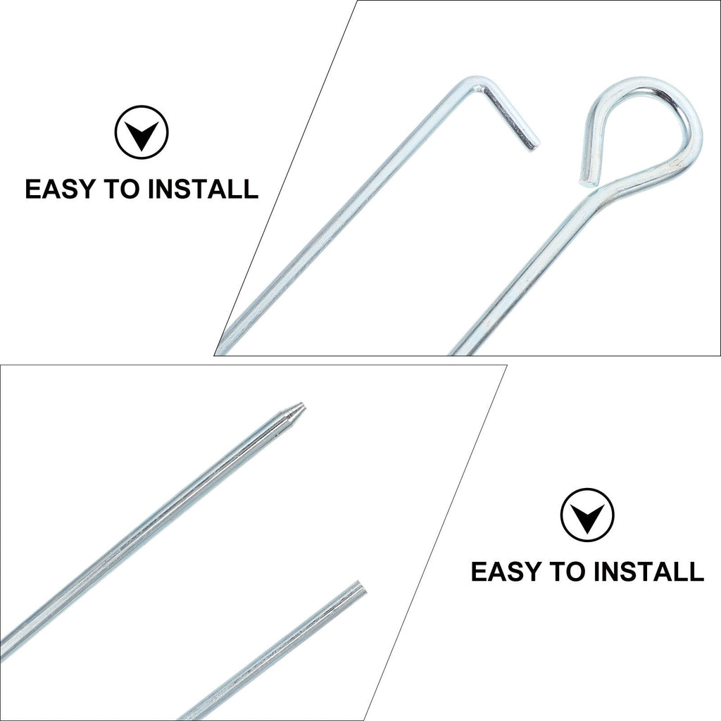 20Pcs Tent Stakes Camping Anchors W556937