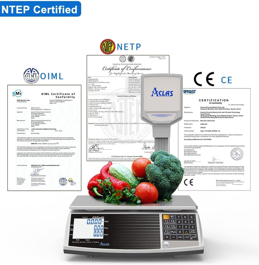 60lb Capacity Digital Price Computing Scale with Pole R69122