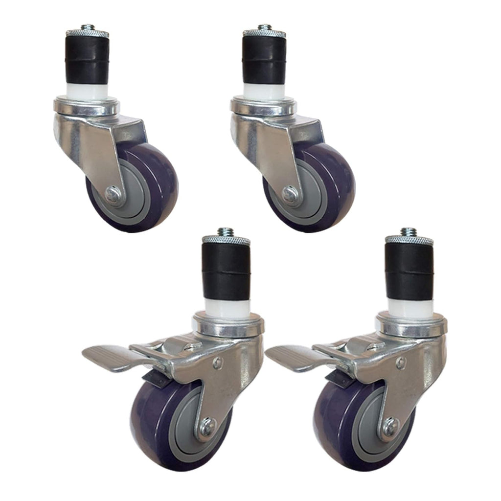 Set of 4 Casters for Stainless Steel Work Table C341780