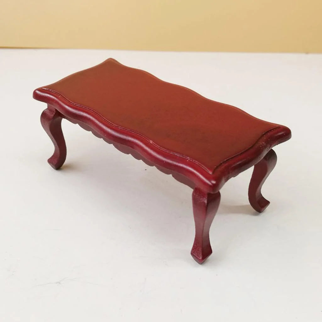 Walnut Tea Table Miniature Dollhouse Furniture K4639