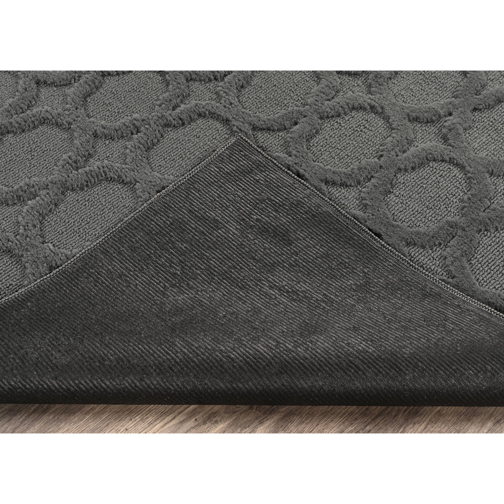 Cinder Gray 9 ft. x 12 ft. Indoor/Outdoor Area Rug U259507