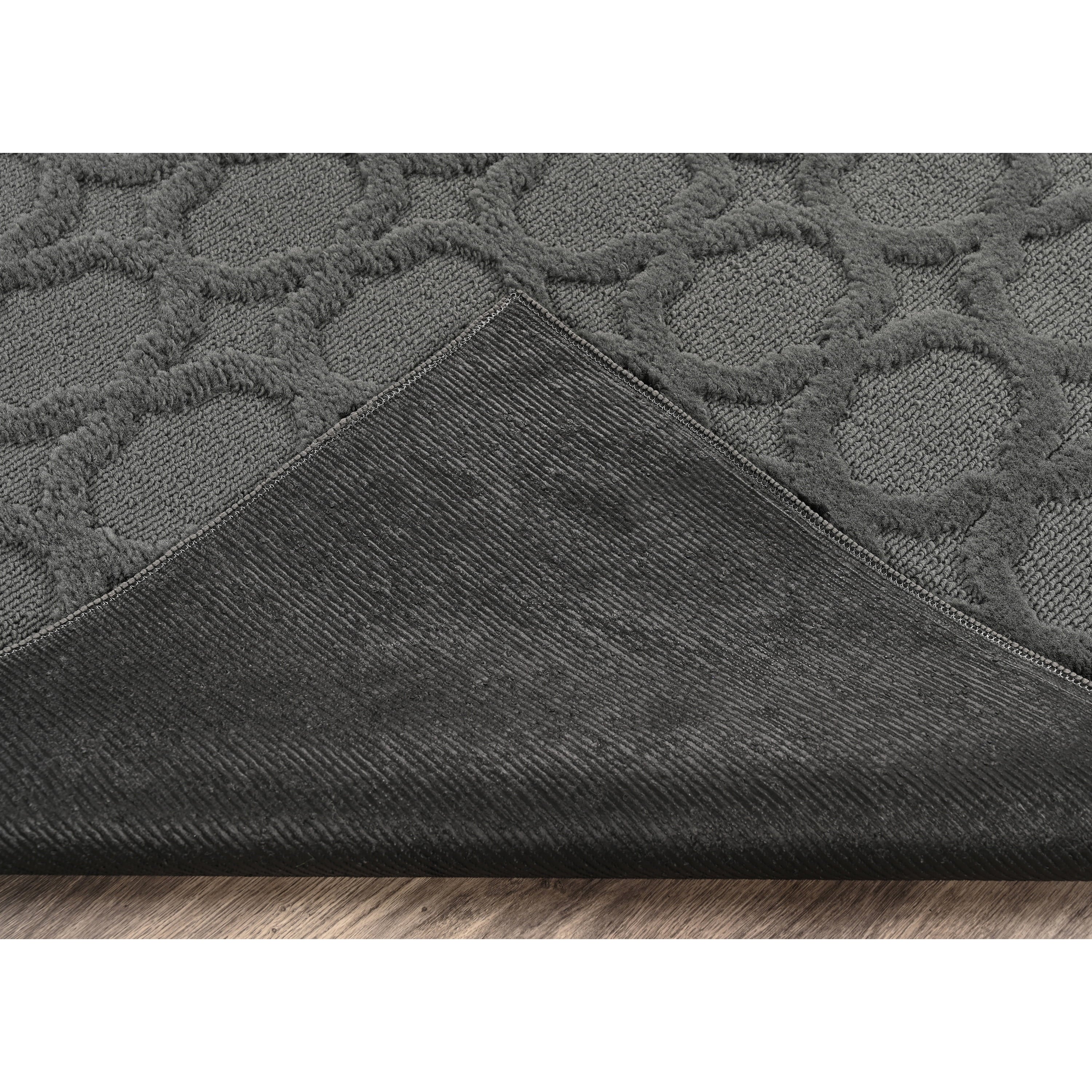 Cinder Gray 9 ft. x 12 ft. Indoor/Outdoor Area Rug U259507