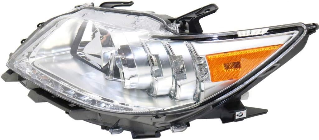 Passenger Side Black Housing Headlight Assembly Y176239