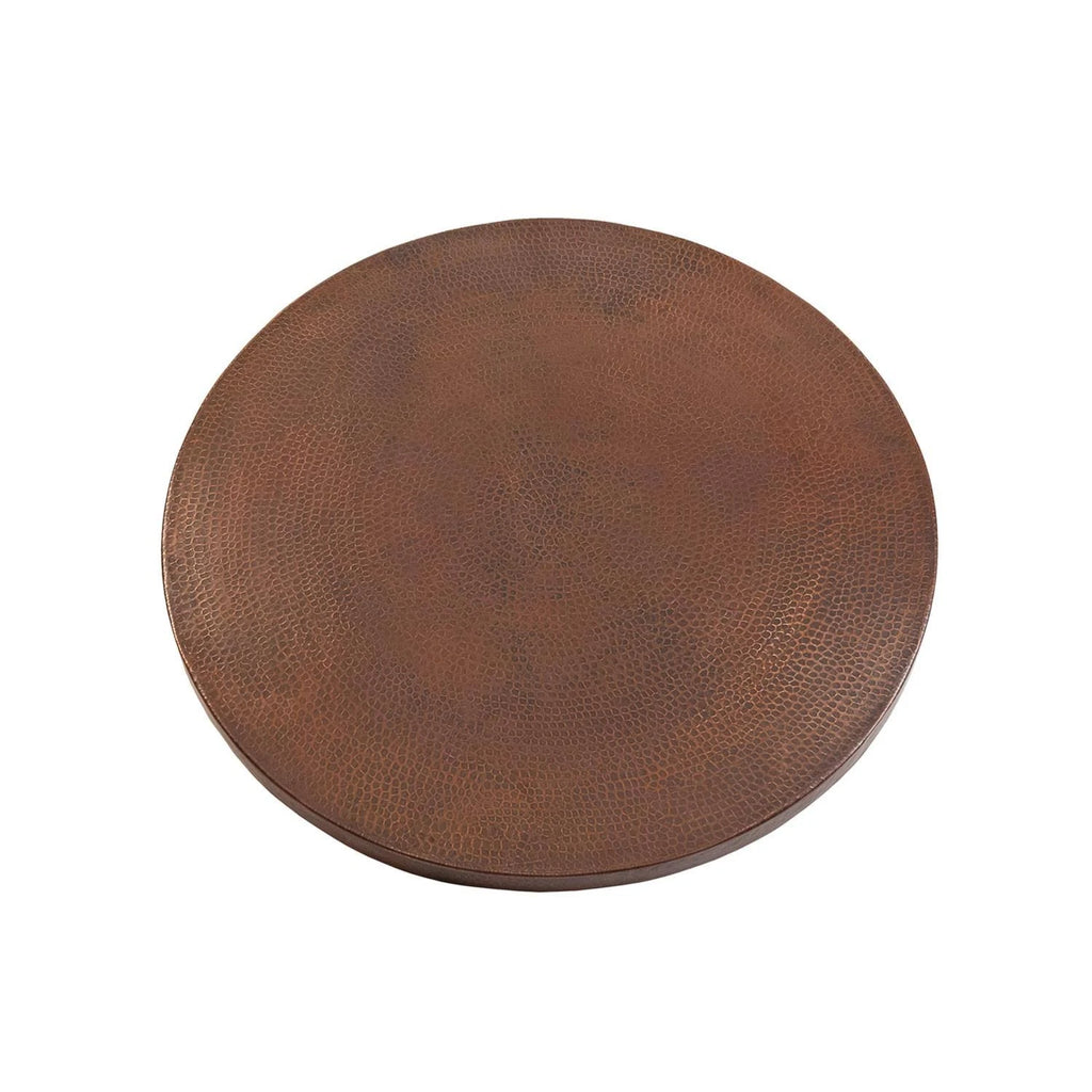 Hammered Copper Table Top X1649