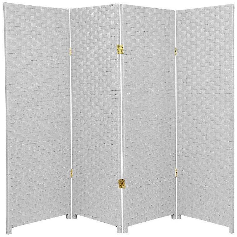 White Paneled Room Divider O9825