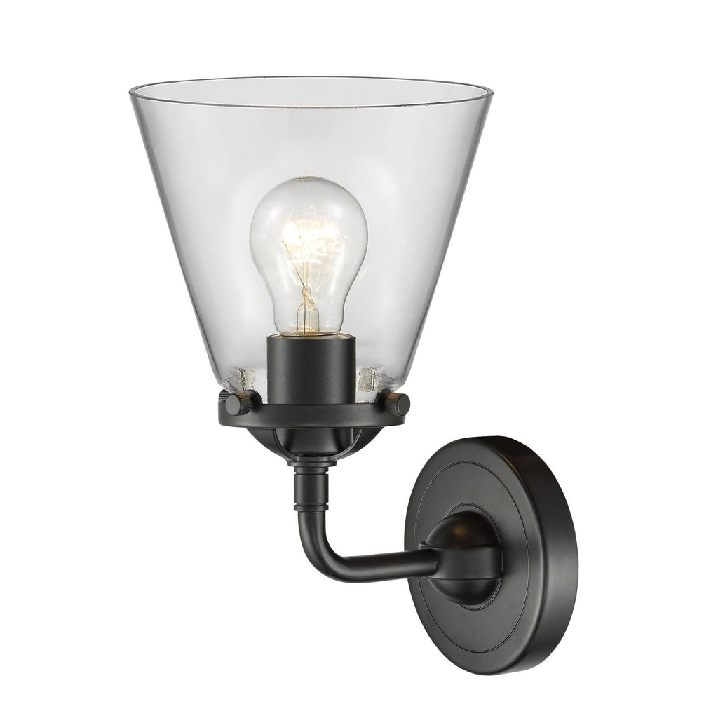 Oil Rubbed Bronze Small Cone 1 Light Sconce K690