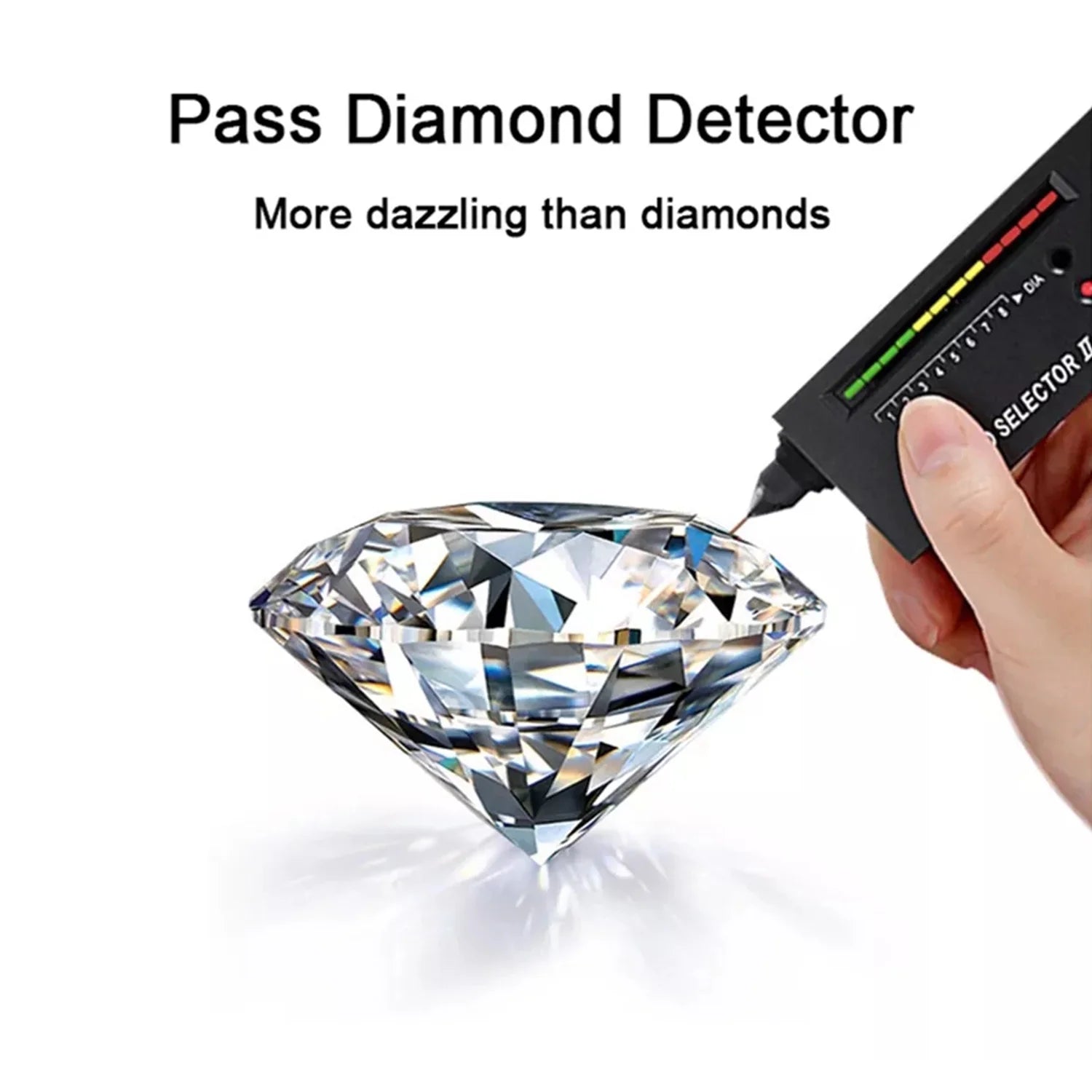 Moissanite Engagement Ring 1ct Princess Cut D Color VVS1 S925 Sterling Silver Diamond Ring L816
