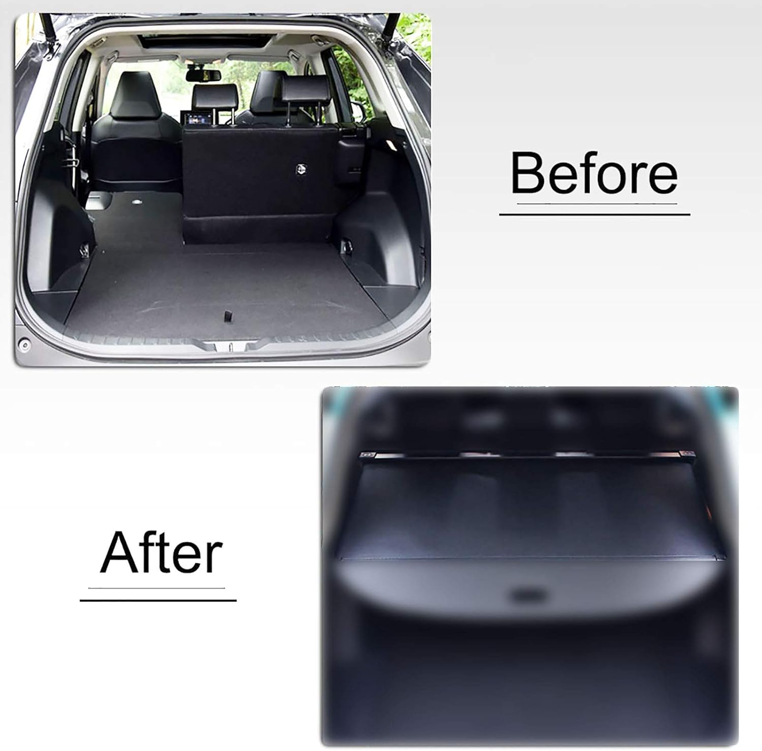 Retractable Cargo Cover Trunk Shade for Mercedes Benz GLK-Class T36842