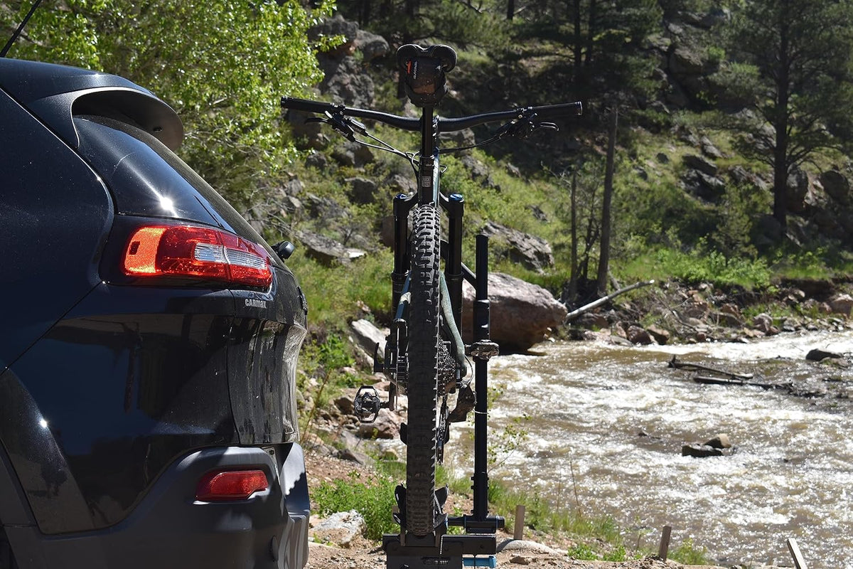 1-Bike Expandable Platform Hitch Bicycle Rack M58426