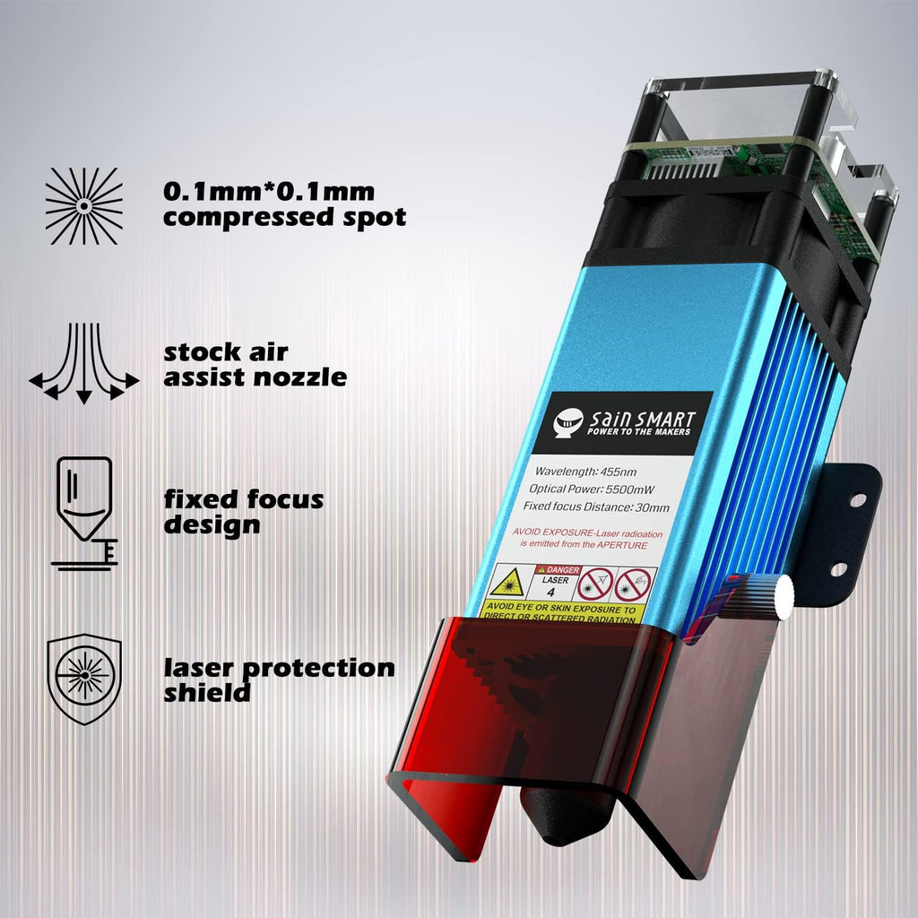 Compressed Spot Laser Module, 5.5W FAC Laser Module G65085