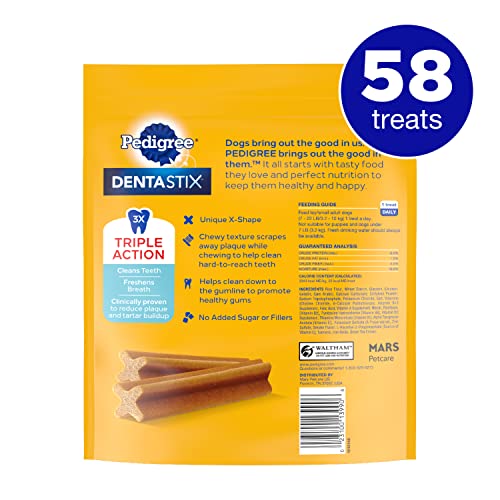 Toy/Small Dog Dental Treats Original Flavor Dental Bones, 1.68 lb. Value Pack (108 Treats) R20806