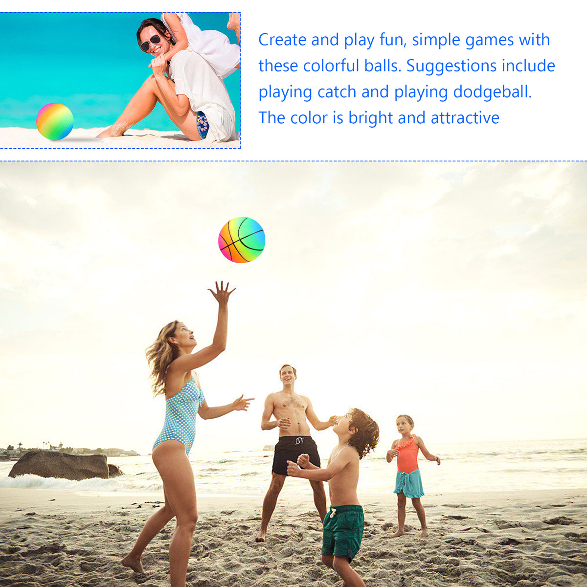 3 Pcs Inflatable Beach Ball Toys P541