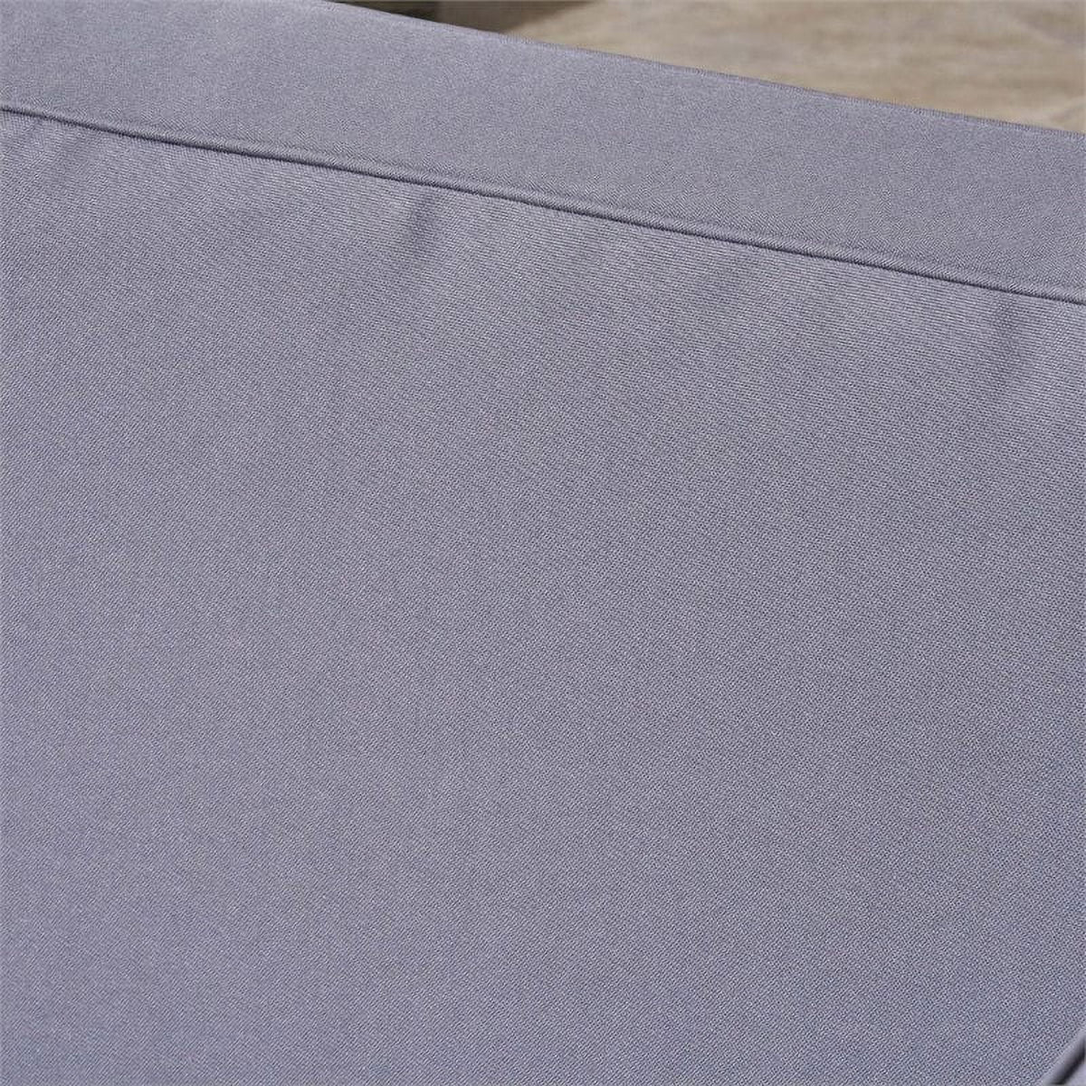 4 Piece Outdoor Acacia Wood Sofa Set in Gray E4372