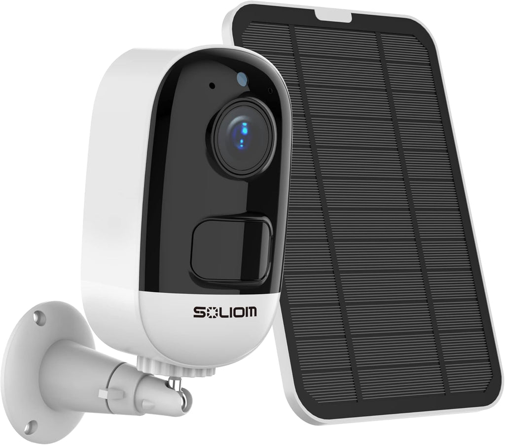 1080P Wireless Outdoor Solar Security Camera with Night Vision B275614