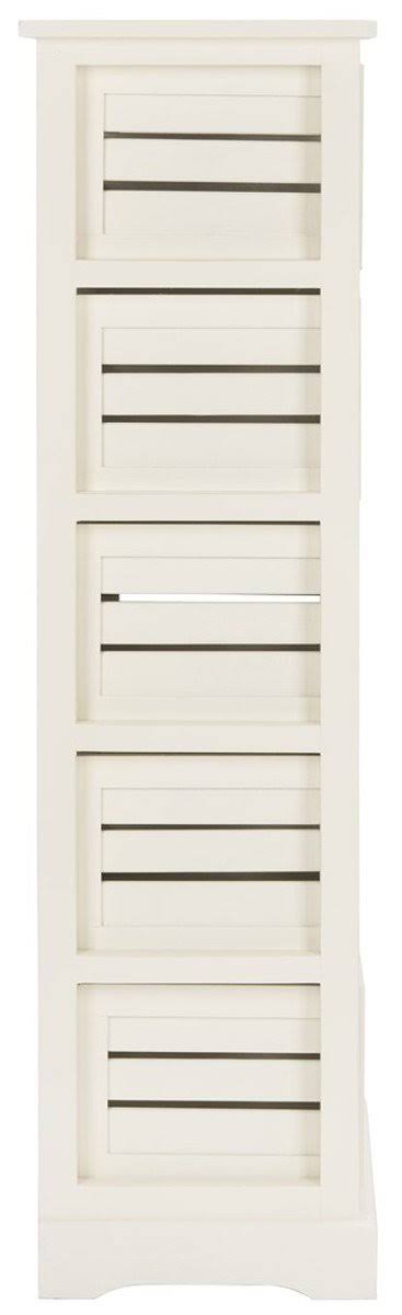 Red 5 Drawer Cabinet J20668