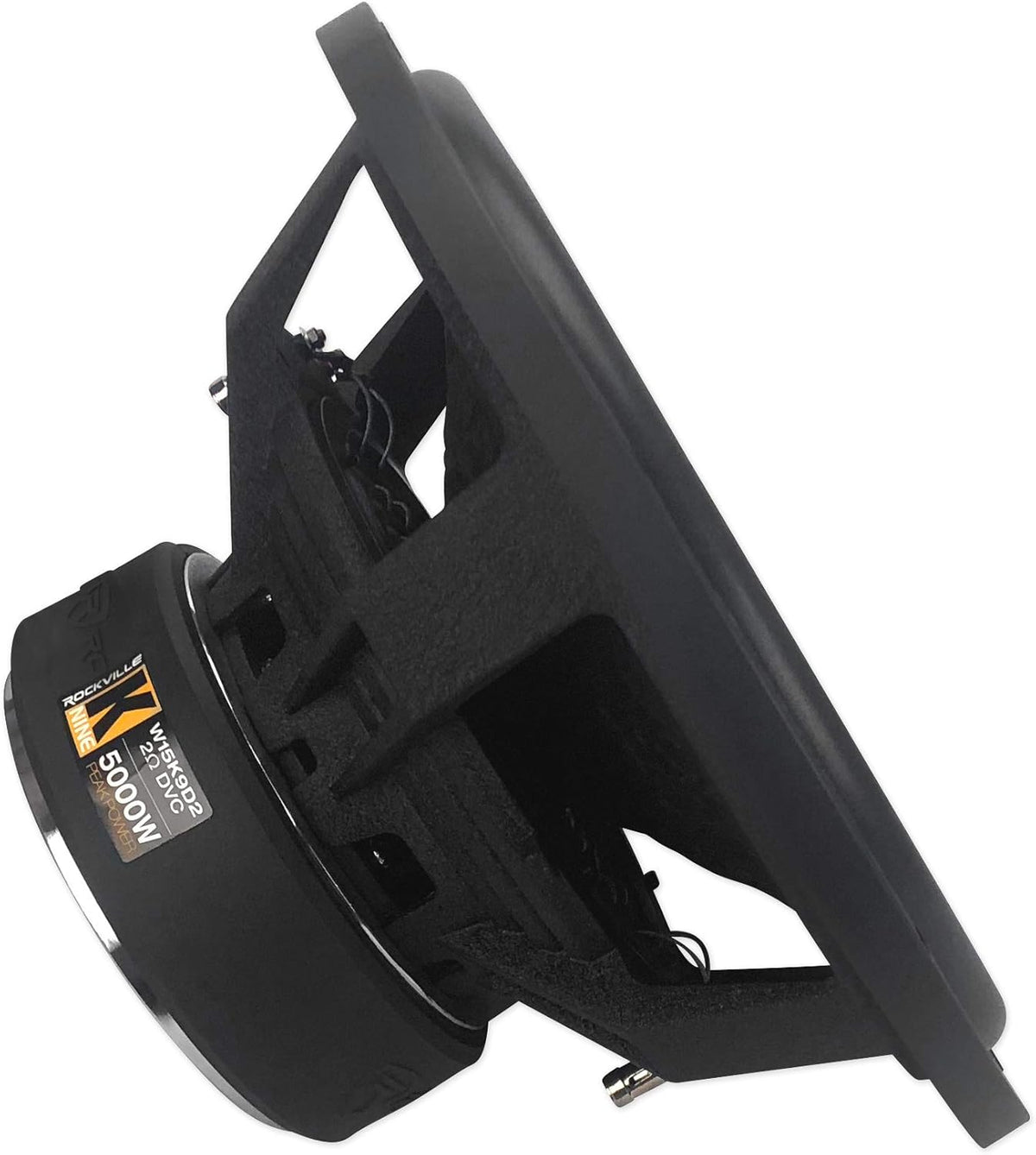 15" 5000w Peak Dual 2-Ohm Car Audio Subwoofer Bundle with Vented Subwoofer Box Enclosure & Installation Kit (3 Items) O291