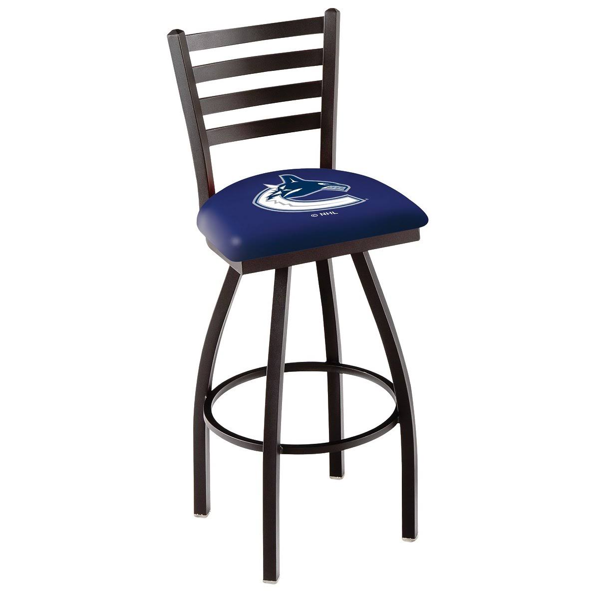 36x22 Black Wrinkle Swivel Bar Stool X708664
