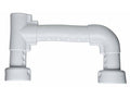 White Molded Undersink Trap & Valve Cover X2145