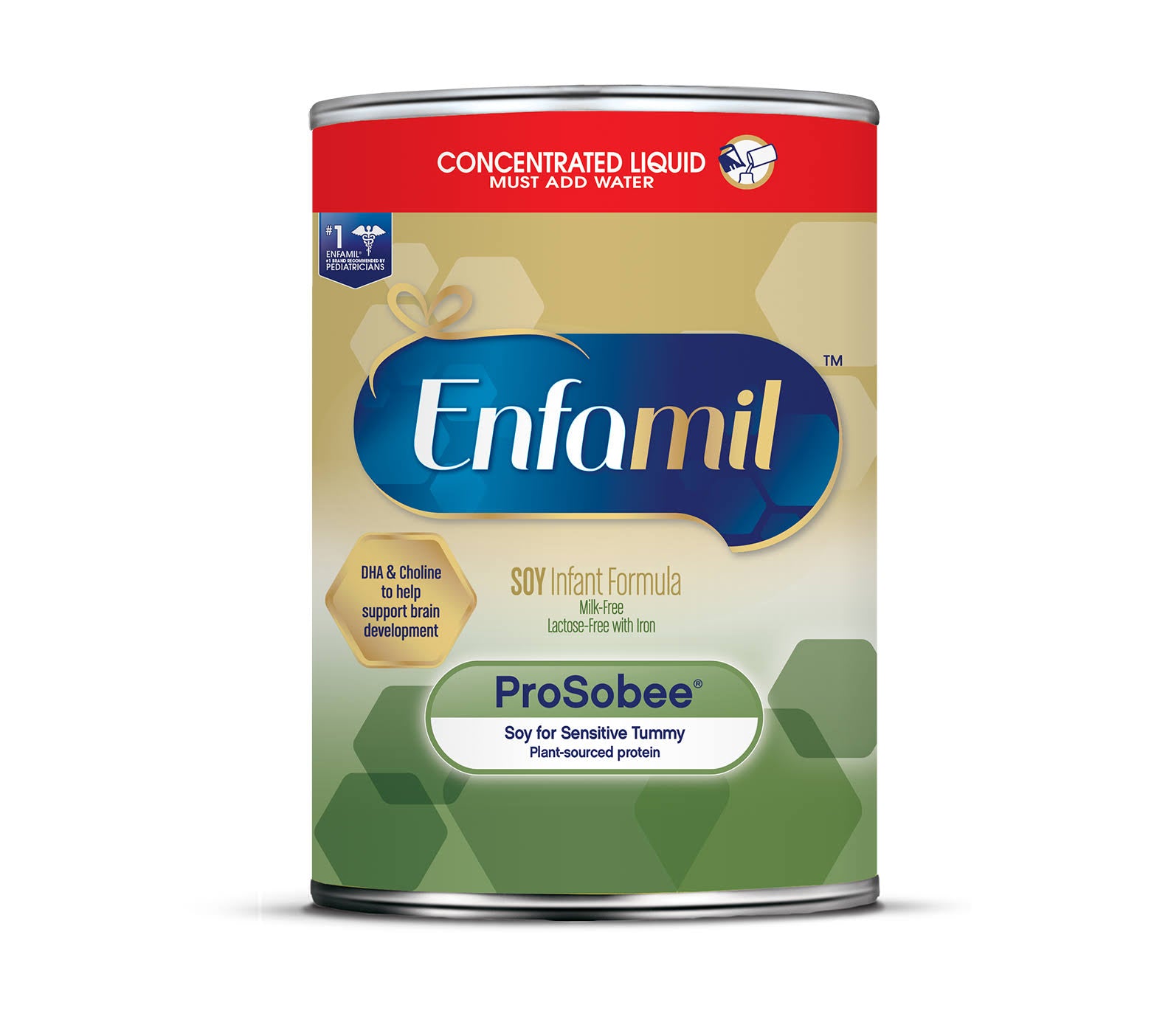 Soy-Based Infant Formula Powder 22 oz Can (Case of 4) V694796