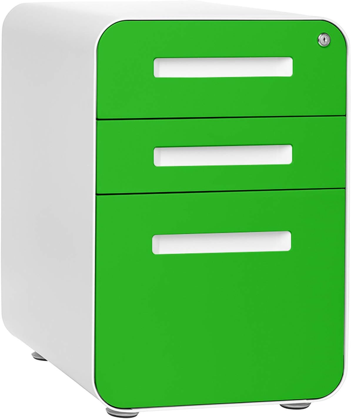 White 3-Drawer File Cabinet J229
