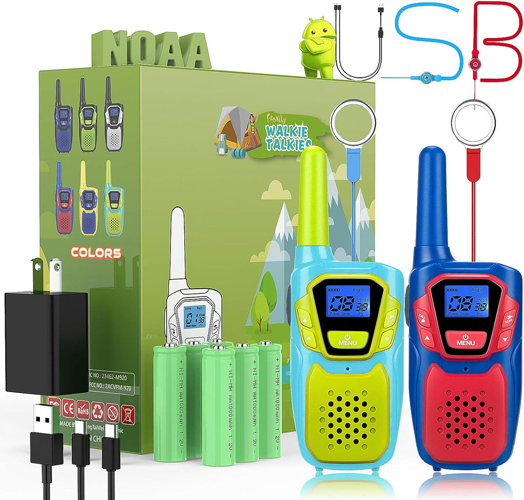 Rechargeable 3 Pack Walkie Talkies T762400