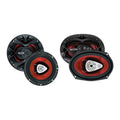 2 Boss Ch6520 6.5 250W Car Speakers + 2 Boss Ch6930 6x9 400W Car Speakers Z894927