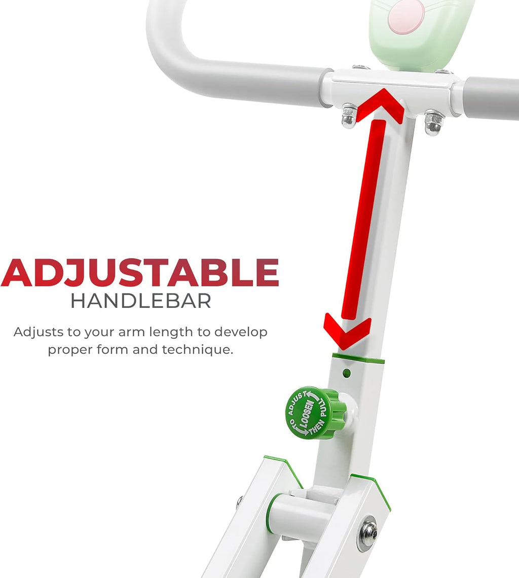 Green Upright Row-N-Ride Exerciser T120