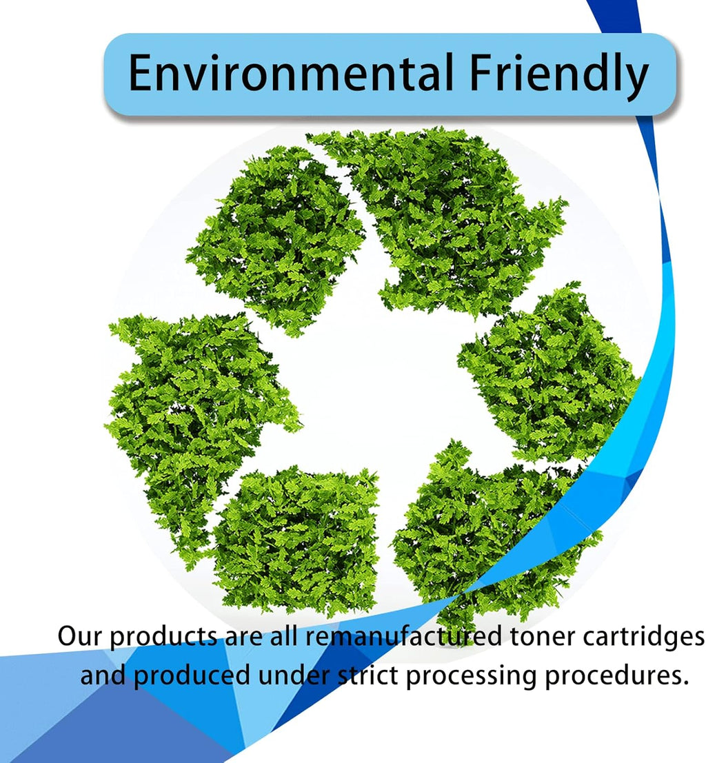 Remanufactured Toner Cartridge Replacement for Lexmark CS725 CX725 CS720 CS720de CS720dte CS725de CS725dte CX725de CX725dte Printer 74C10K0 74C10C0 74C10M0 74C10Y0 (4 Pack) B789