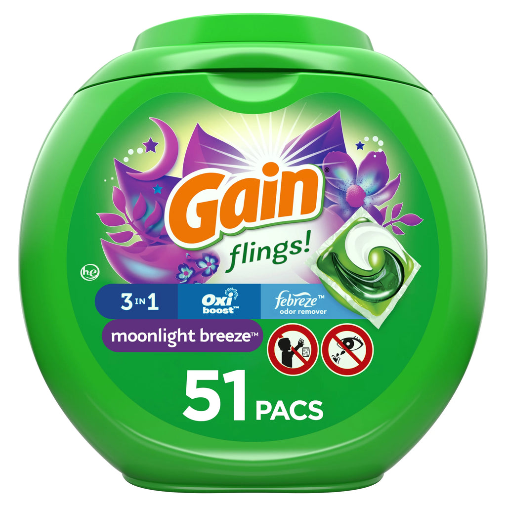 51 Count Laundry Detergent Pacs U918