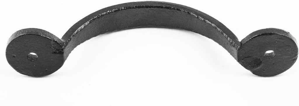 Black Wrought Iron Cabinet Drawer Handle Pack Of 12 C60483