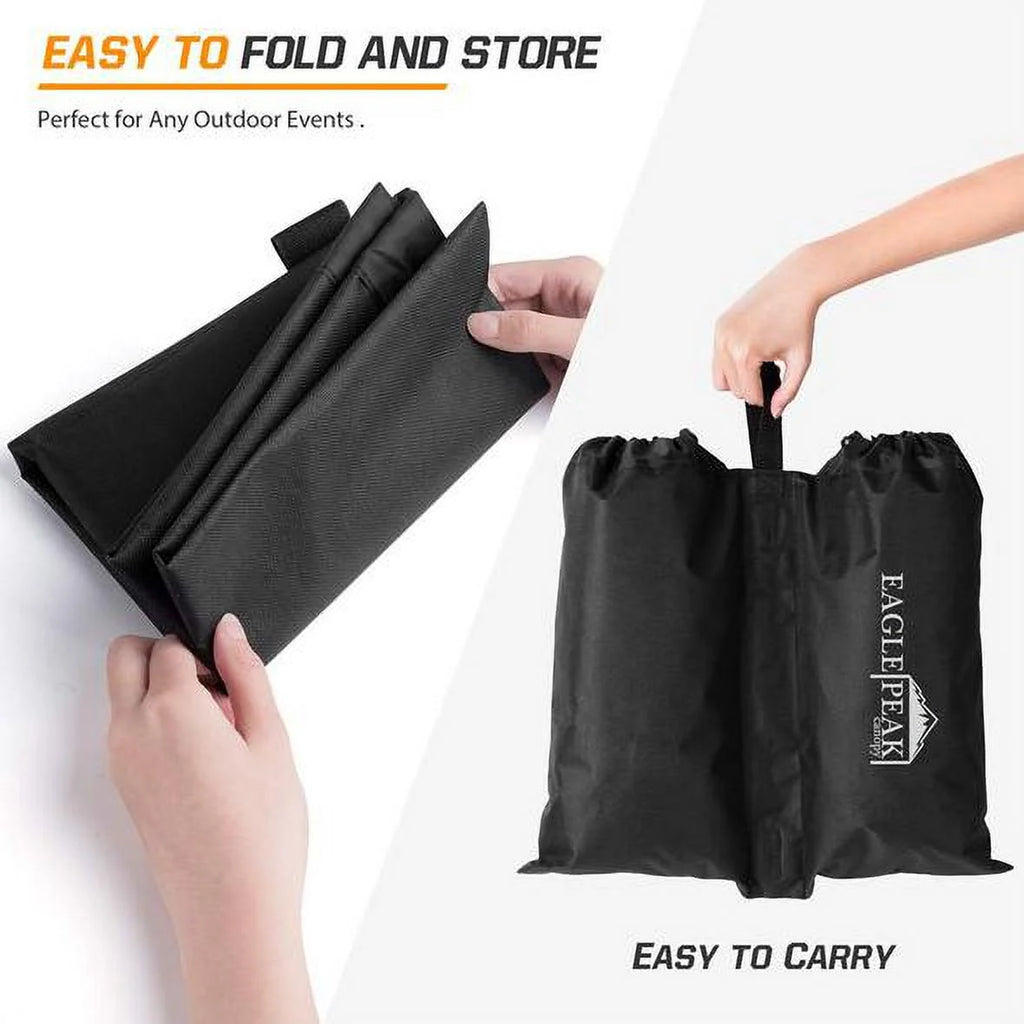 Black Sand-Fill Weight Bag Set 4pcs Per Pack R16812