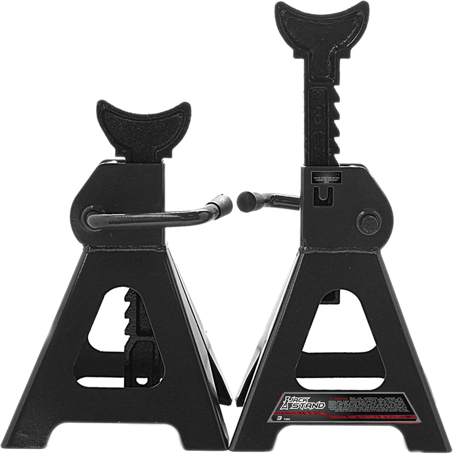 Steel Jack Stands 6 Ton Capacity, Pack of 2 Y204