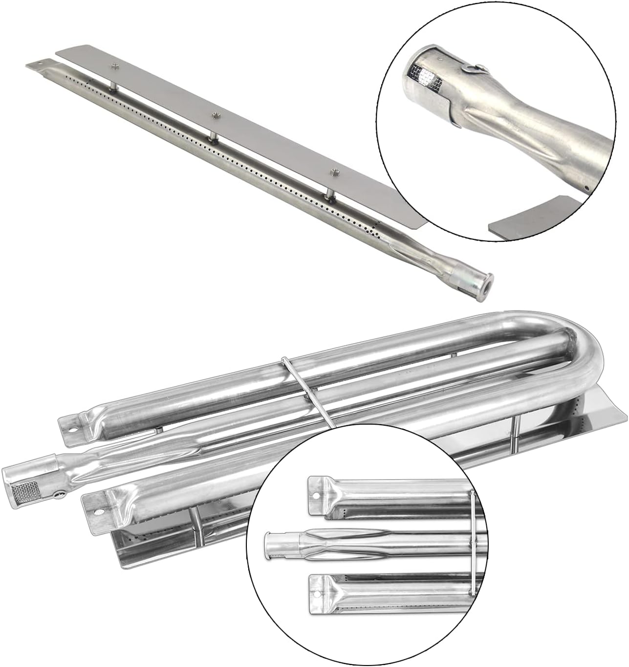 Stainless Steel Burner Tube Replacement for Gas Grill, Pack of 2 L575991