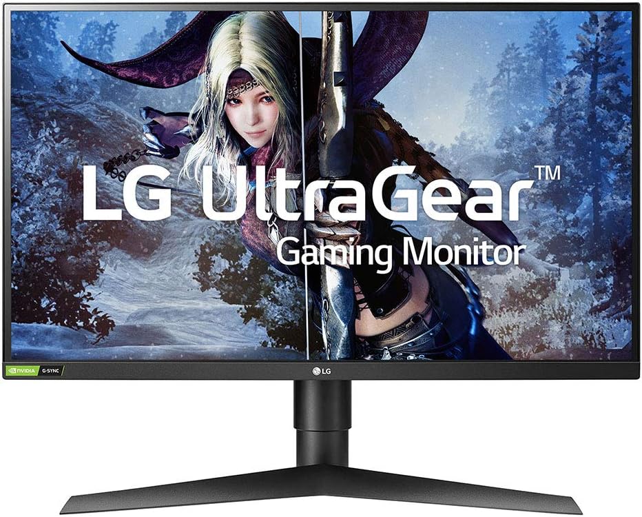 QHD 27-Inch Gaming Monitor, Nano IPS 1ms (GtG), 144Hz, Black S443702