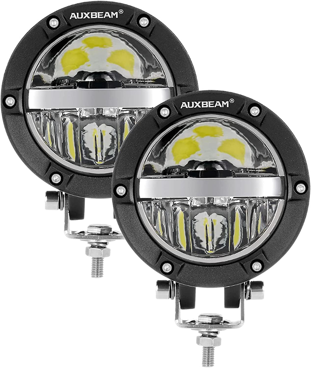 4 Inch Round LED Light Pods with Hi/Lo/Combo Beam 72W 7200LM B8220