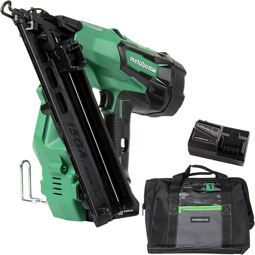 18V Brushless 15 Gauge Cordless Finish Nailer Kit S44217