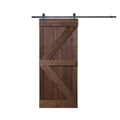 Knotty Pine Solid Wood Interior Barn Door Slab Y244722
