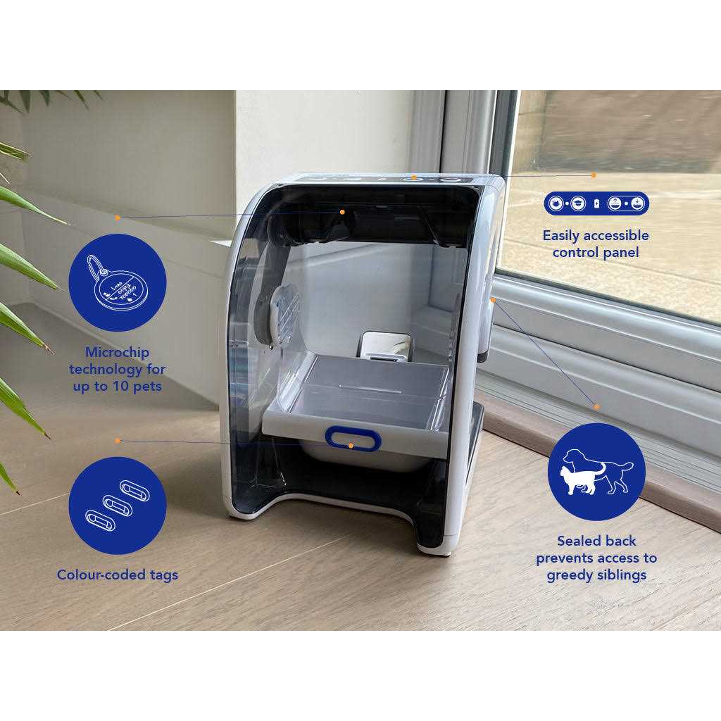 Automatic Microchip Pet Feeder I44000