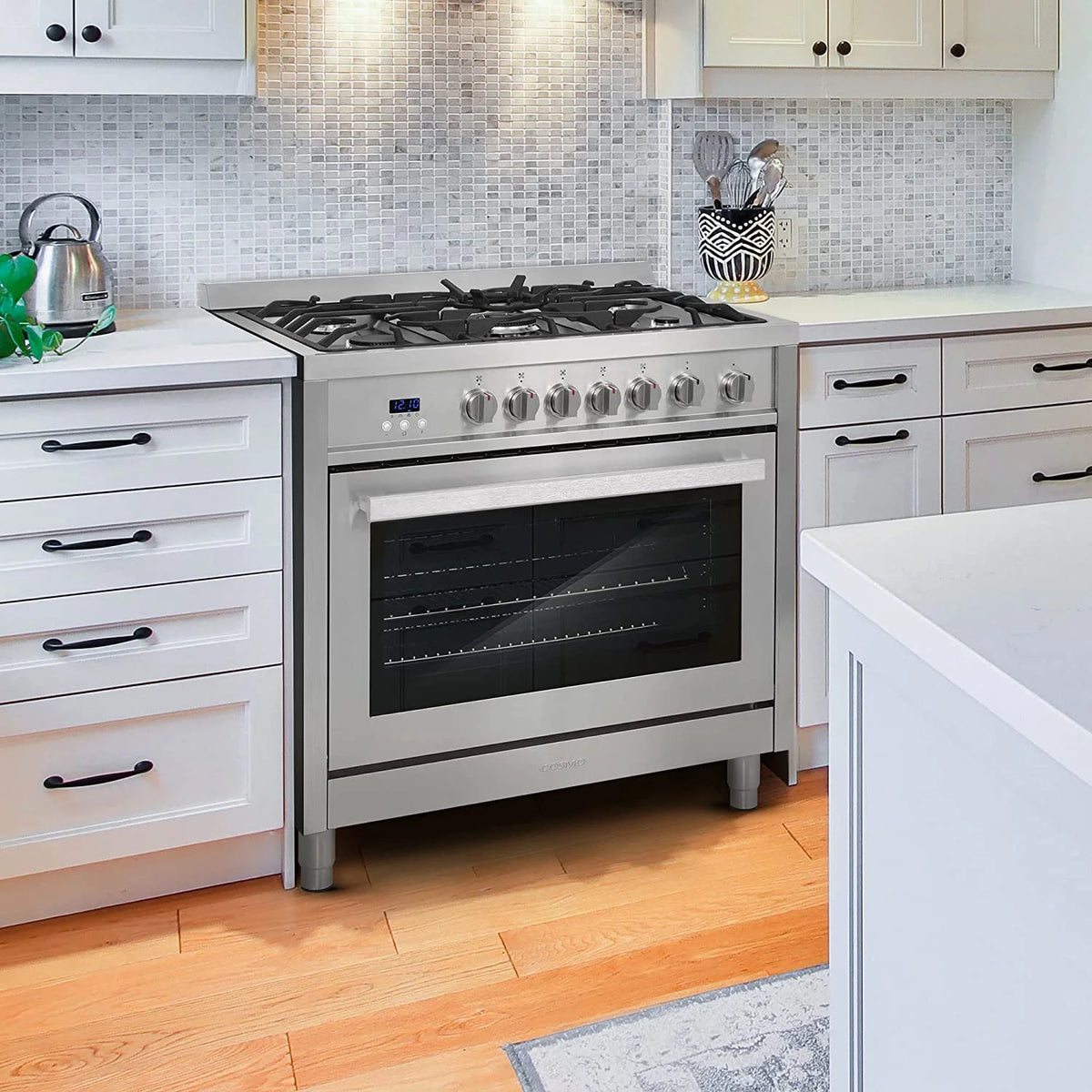 36-in 5 Burners 3.8-cu ft Convection Oven Freestanding Gas Range X1790