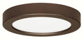 13.5W LED Round Flush Mount, 2700K Bronze D1543