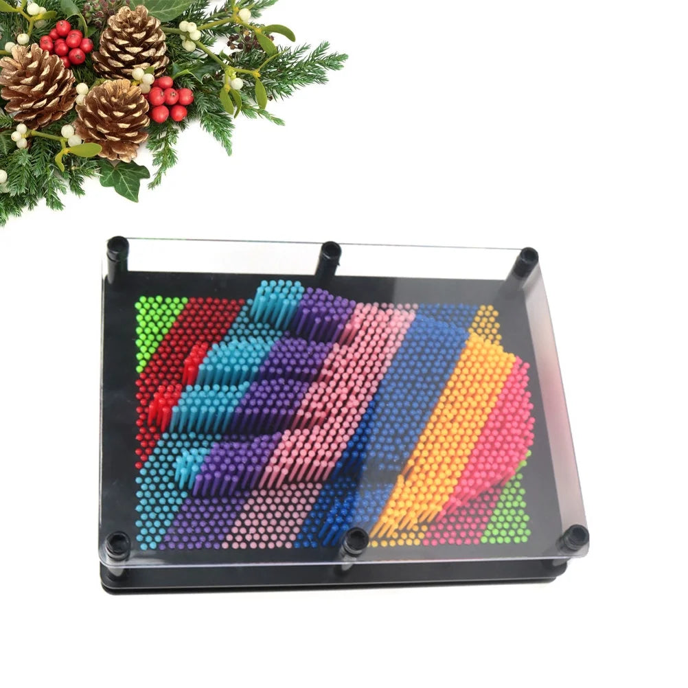 Plastic 3D Pin Art Handprint Toy B6283
