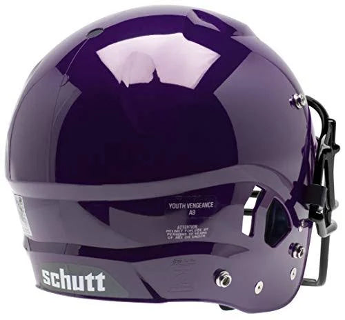 Purple Youth Football Helmet U314883