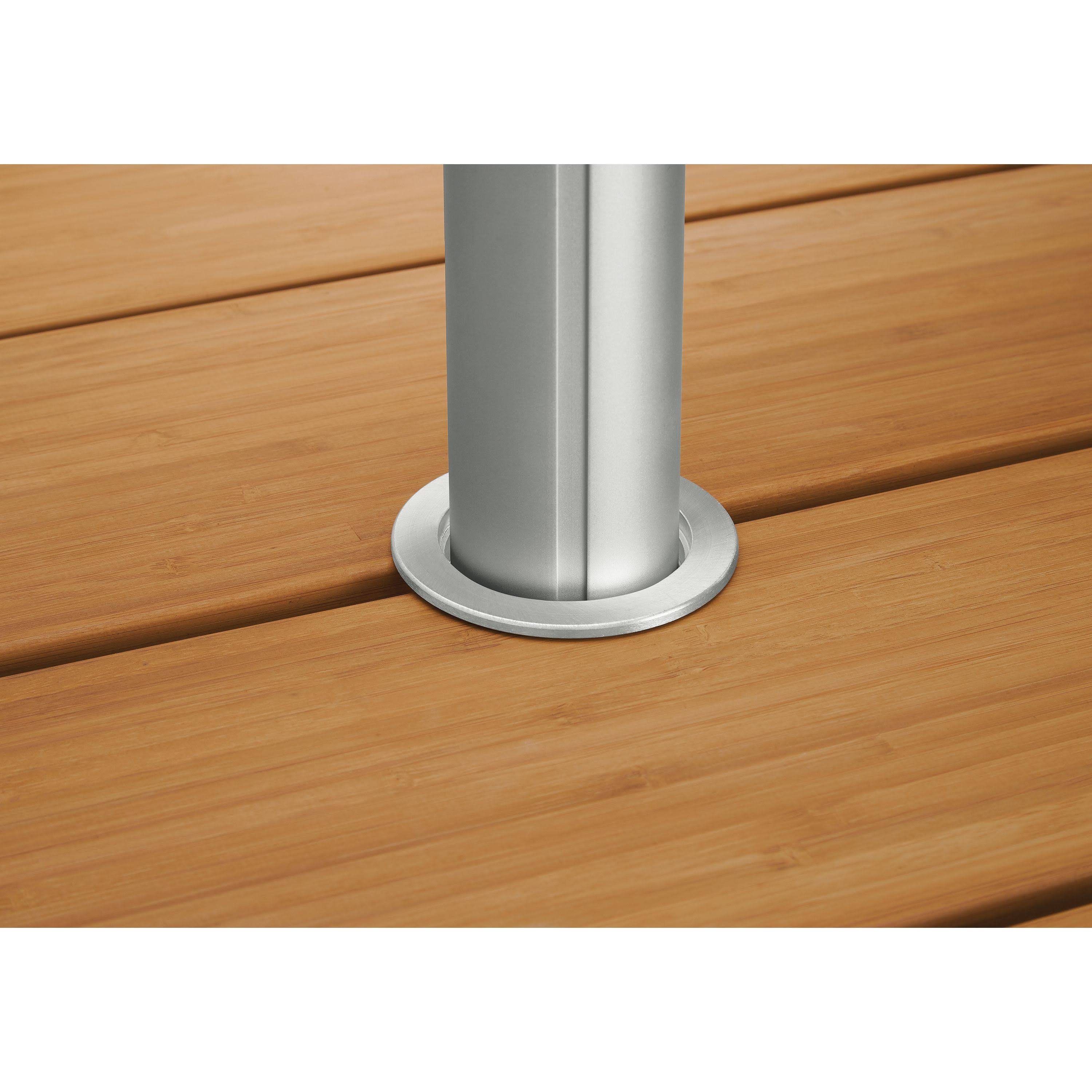 Red Recycled HDPE Patio Table J81268