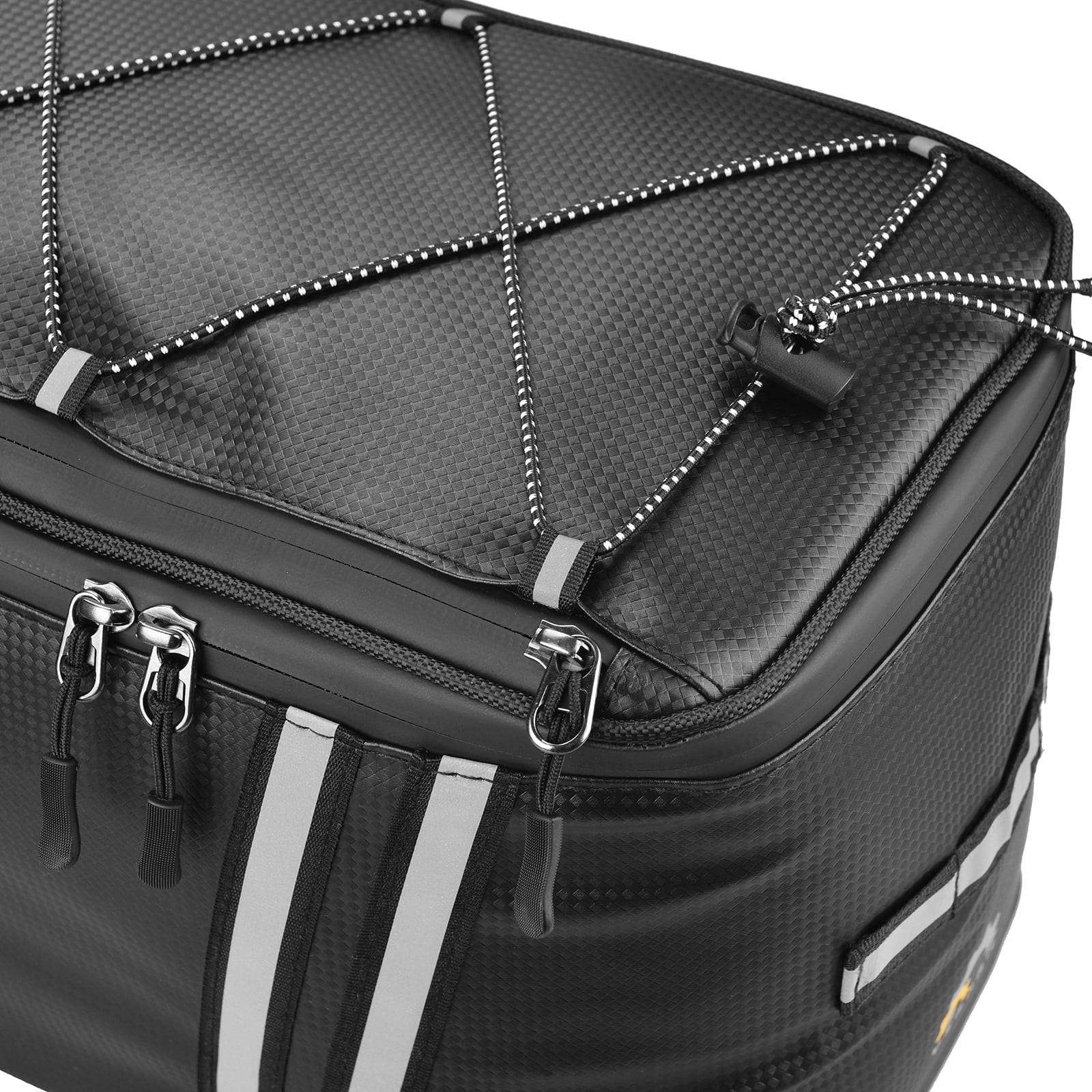 Water Resistant Bike Trunk Bag with Thermal Insulation Compartment F8845