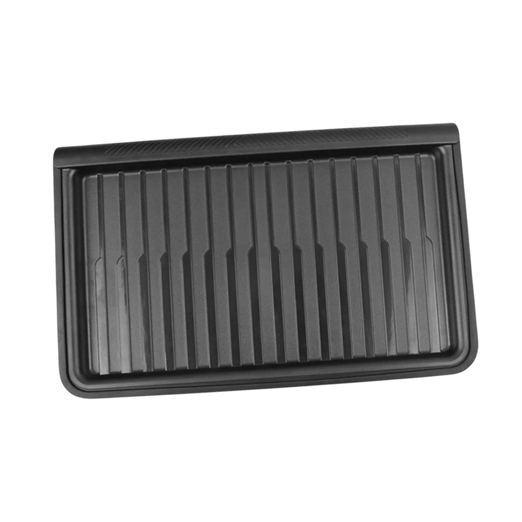 Black Car Underseat Organizer Tray With Lid E9103