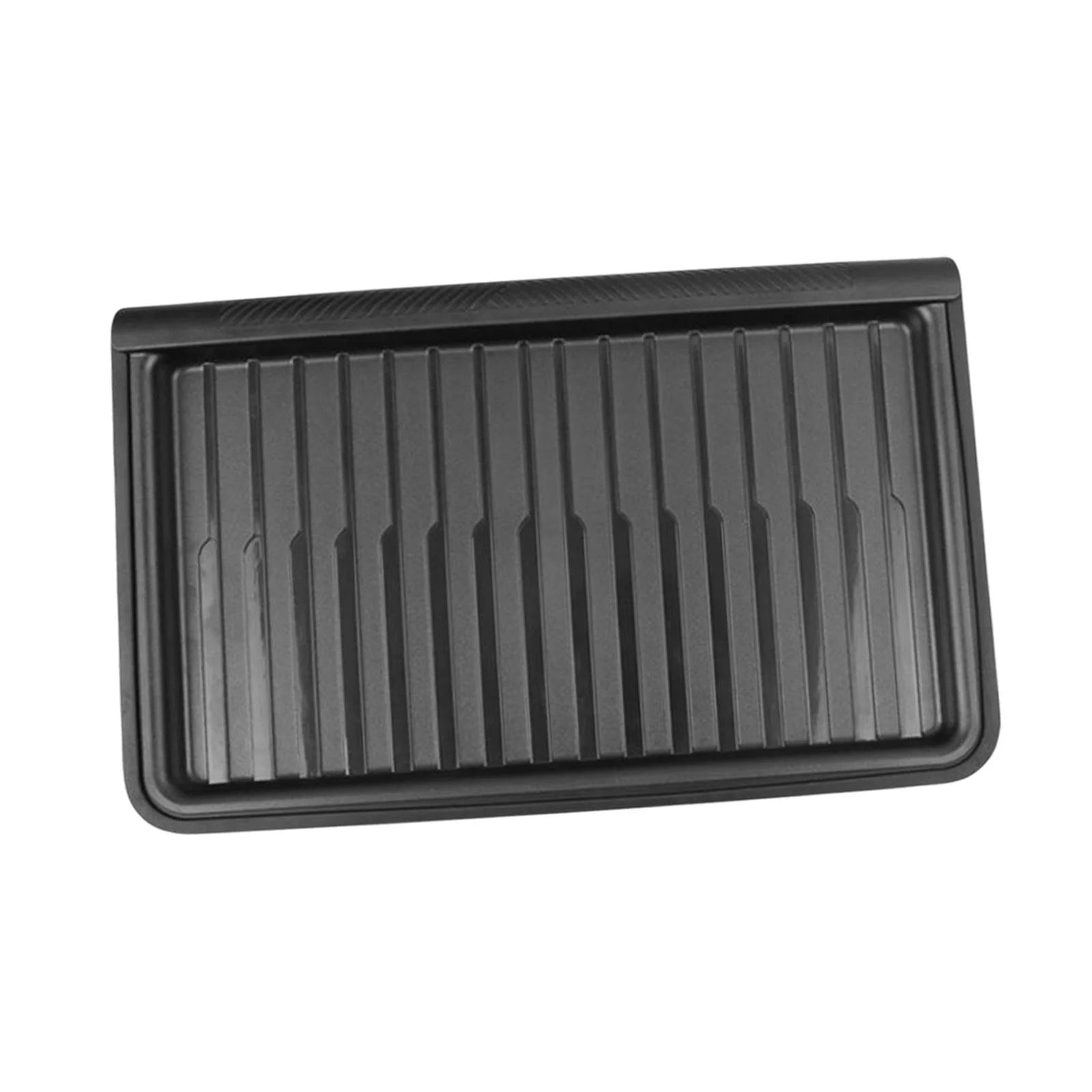 Black Car Underseat Organizer Tray With Lid E9103